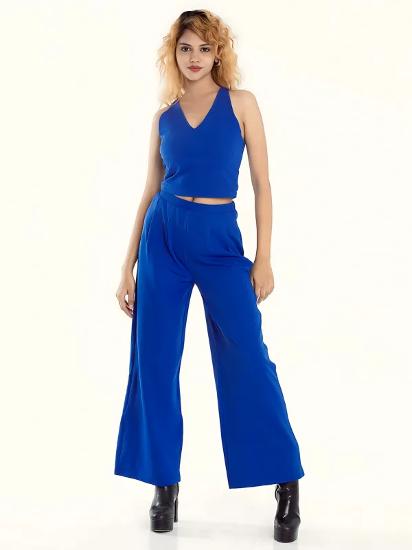 Blue Top & Trousers Co-ord Set